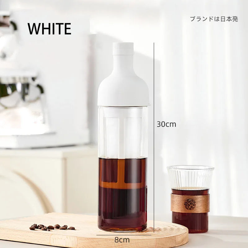 1000ML Cold Brew Coffee Pots Glass Coffee Maker Household Cold Brew Bottle Coffe Filter for Coffee Juice & Fruit Tea