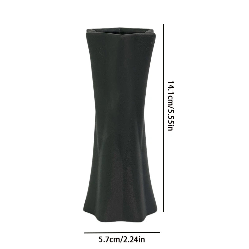 Simple ceramic vase decoration, living room home dining table decoration, hydroponic plant small vase