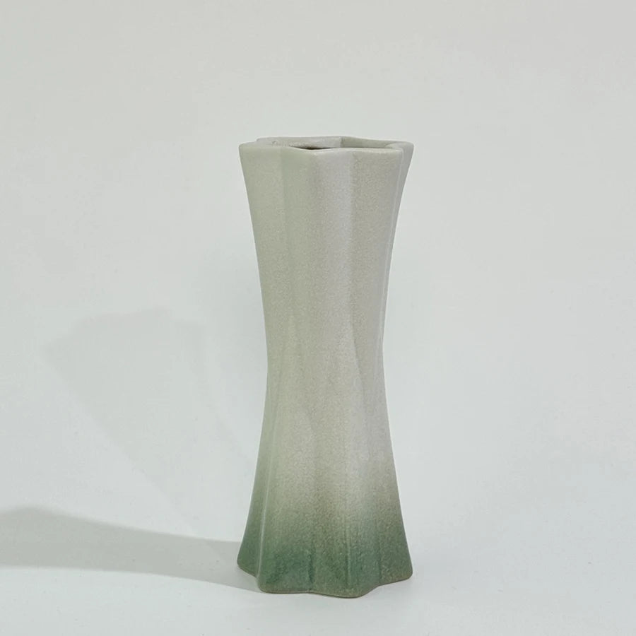 Simple ceramic vase decoration, living room home dining table decoration, hydroponic plant small vase