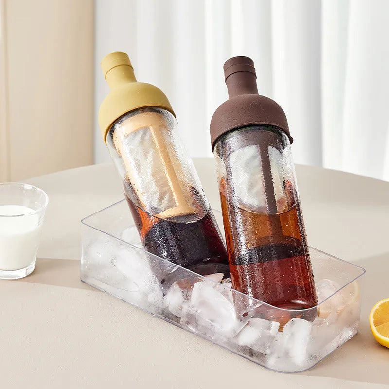 1000ML Cold Brew Coffee Pots Glass Coffee Maker Household Cold Brew Bottle Coffe Filter for Coffee Juice & Fruit Tea
