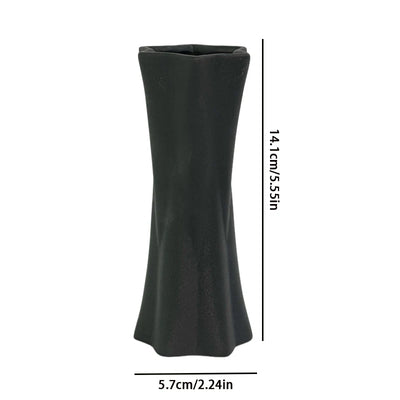 Simple ceramic vase decoration, living room home dining table decoration, hydroponic plant small vase