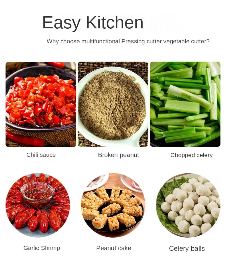 Salad Vegetables Garlic Coriander Spice Chopper Vegetable Cutter Fruit and Vegetable Slicer  Grinder Grater Kitchen Tool