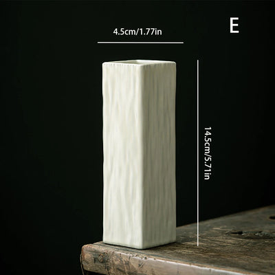 Simple ceramic vase decoration, living room home dining table decoration, hydroponic plant small vase