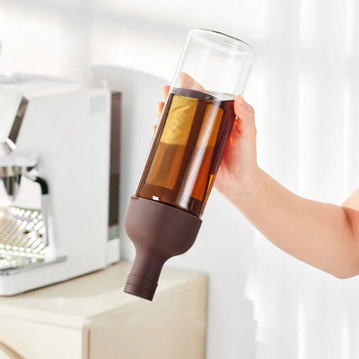 1000ML Cold Brew Coffee Pots Glass Coffee Maker Household Cold Brew Bottle Coffe Filter for Coffee Juice & Fruit Tea