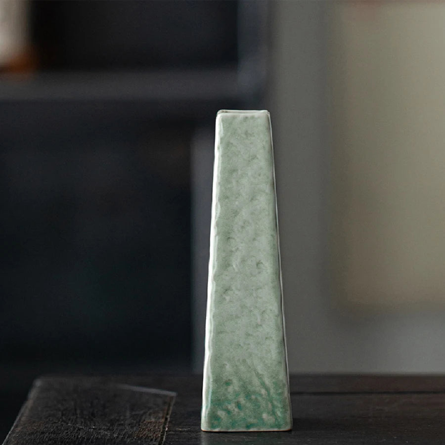 Simple ceramic vase decoration, living room home dining table decoration, hydroponic plant small vase