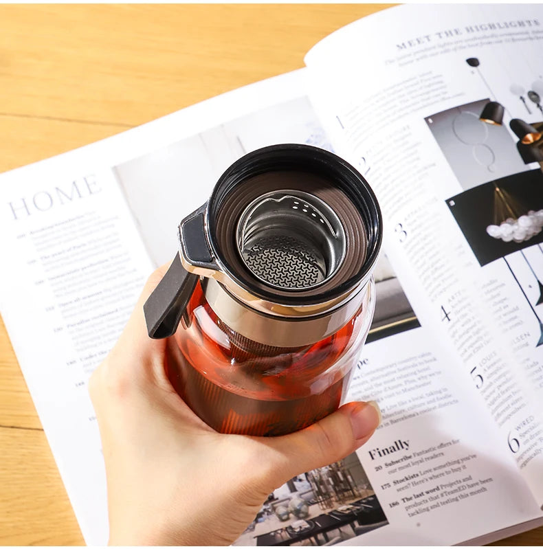 Bincoo Cold Brew Iced Coffee Maker Iced Coffee Maker Tea Infuser Airtight Cold Brew Pitcher Coffee Accessories Cold Brew System