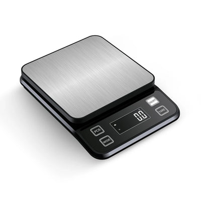 3/5/10kg 0.1g Digital Electronic Kitchen Scale LCD Display Fully Waterproof Stainless Steel Measuring Weighing Baking Tool