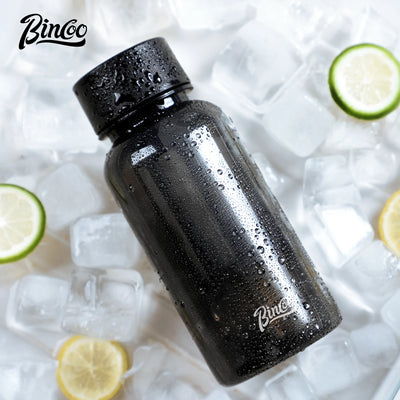 Bincoo 600ml Cold Brew Coffee Tea Maker with 300-Mesh Filter Leakproof Iced Drink Travel Tumbler BPA-Free Tritan Material