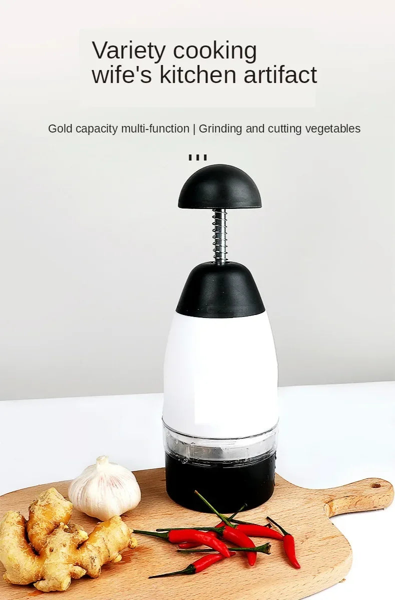 Salad Vegetables Garlic Coriander Spice Chopper Vegetable Cutter Fruit and Vegetable Slicer  Grinder Grater Kitchen Tool
