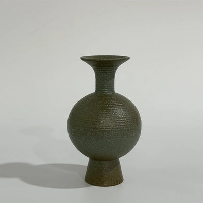 Simple ceramic vase decoration, living room home dining table decoration, hydroponic plant small vase
