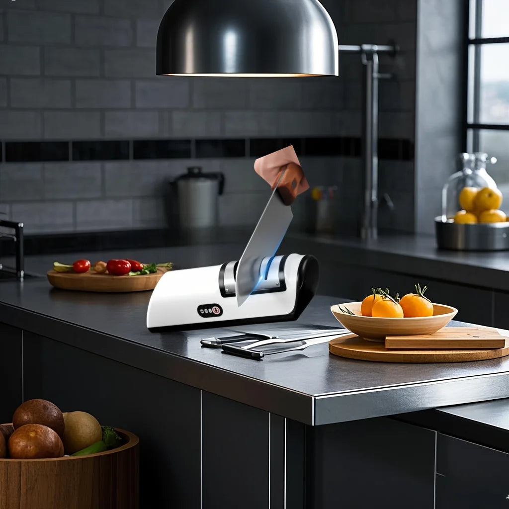 home appliance Kitchen Electric Knife Sharpener Multifunctional Automatic Professional Electric Knife Sharpener Accessories