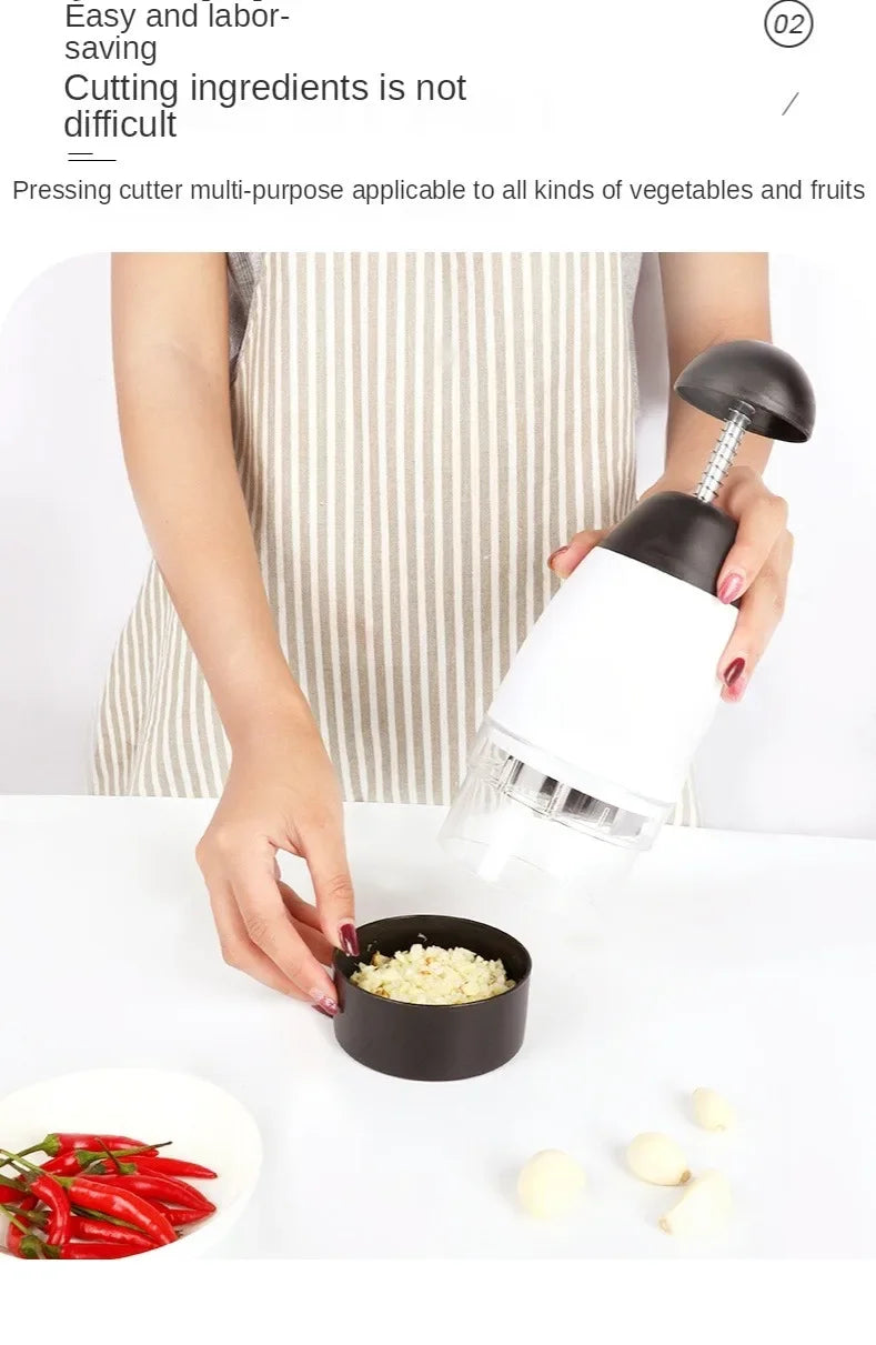 Salad Vegetables Garlic Coriander Spice Chopper Vegetable Cutter Fruit and Vegetable Slicer  Grinder Grater Kitchen Tool