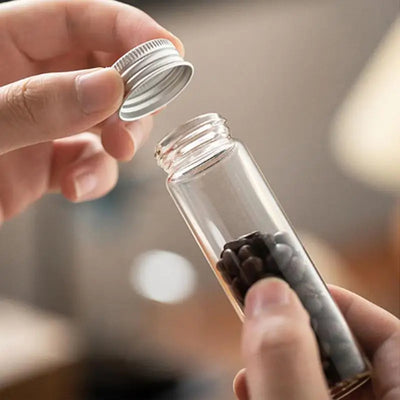 Airtight Coffee Bean Storage Tube Single Dose Dispenser Large Capacity Bottle for Home Kitchen Coffee Organization