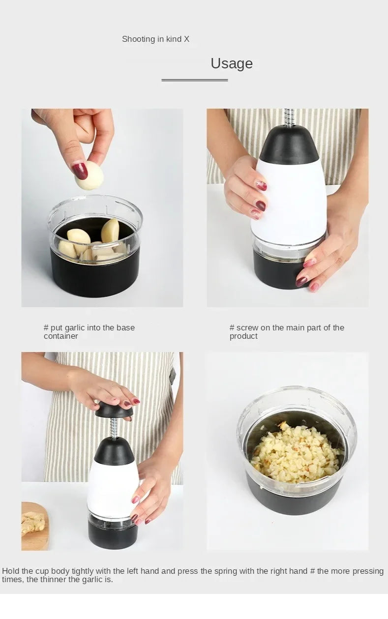 Salad Vegetables Garlic Coriander Spice Chopper Vegetable Cutter Fruit and Vegetable Slicer  Grinder Grater Kitchen Tool