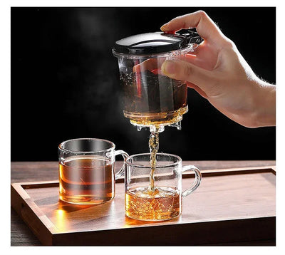 500ml-1800ml  Glass Teapot  Borosilicate Glass Split Type Teapot Heat Resistant Glass Teapot Tea Part Gift Idea Household