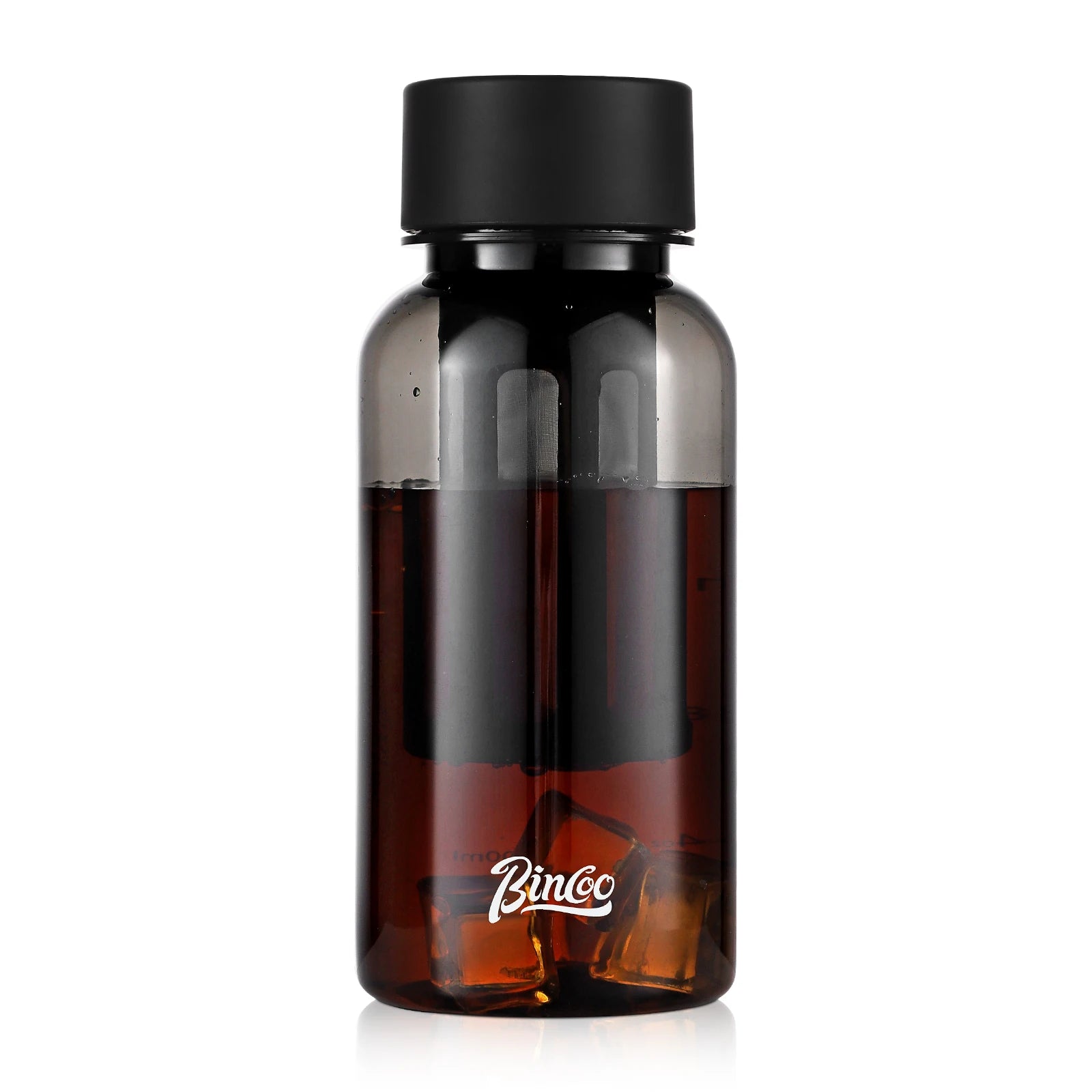 Bincoo 600ml Cold Brew Coffee Tea Maker with 300-Mesh Filter Leakproof Iced Drink Travel Tumbler BPA-Free Tritan Material